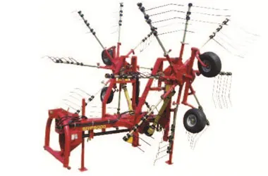 GK7 SRF-6000 rotary rake for hay and forage operations
