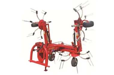 GK7 STD550 rotary tedder for fast and efficient hay drying