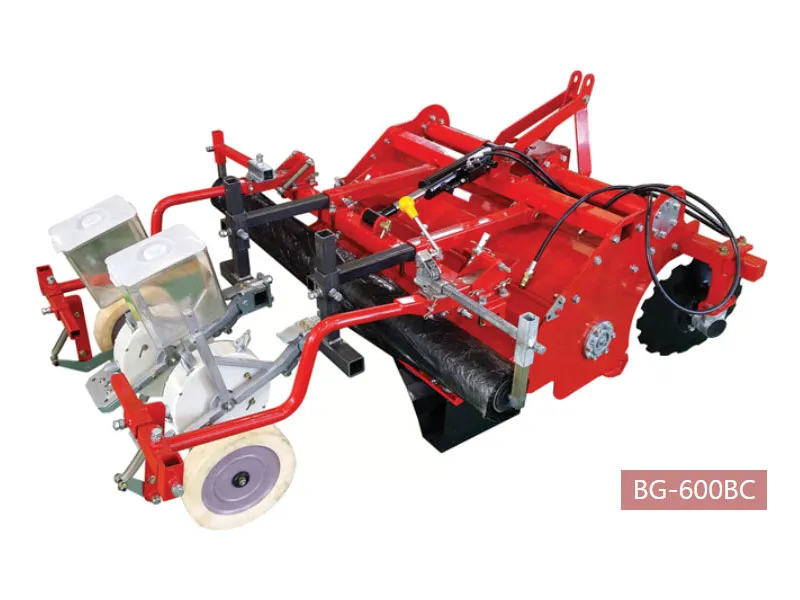 A compact all-in-one bed forming and seeding solution for smaller fields