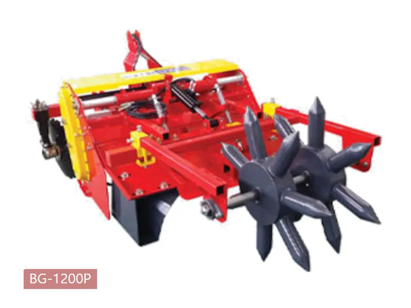 High-efficiency rotary tilling and punching system