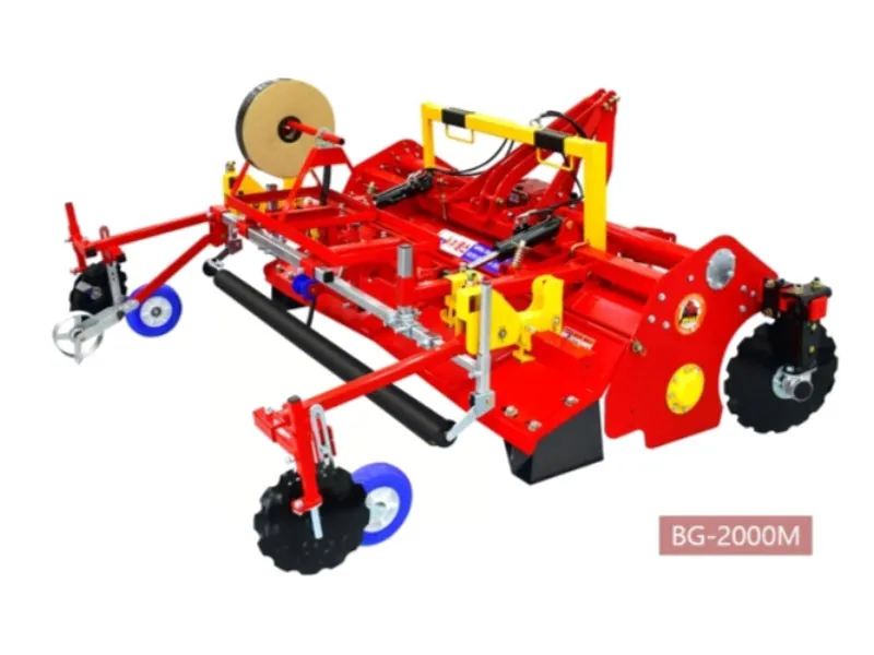 Equipped with an irrigation tape layer and a precise marking system