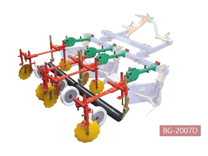 Maximum productivity with simultaneous dual-row mulching