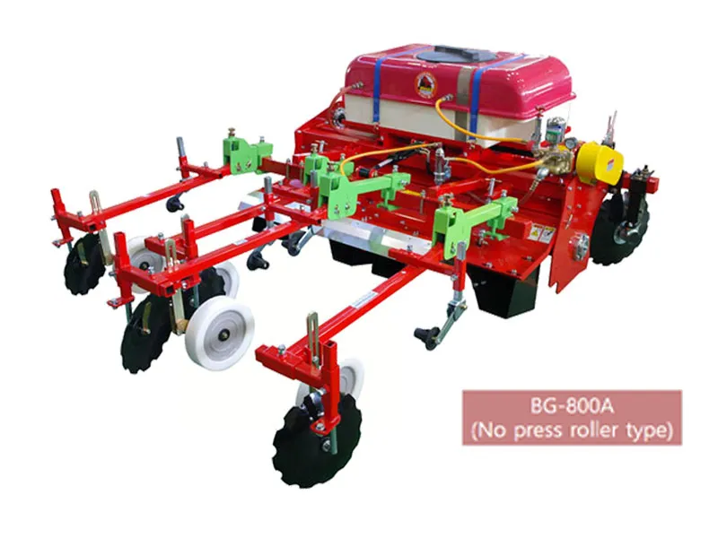 Lightweight standard model without a press roller