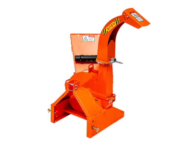 Adjustable discharge chute for precise wood chip targeting