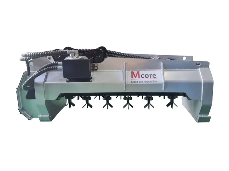 Reinforced steel housing to withstand demanding land clearing tasks